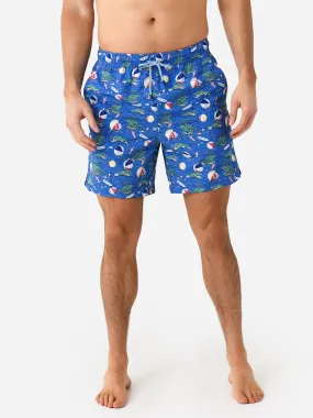     PETER MILLAR  Crown Men's Golf Gator Gimmie Swim Trunk    