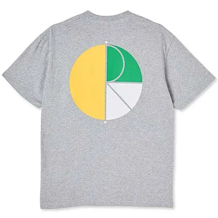 Polar Skateboards 3 Tone Fill Logo T Shirt