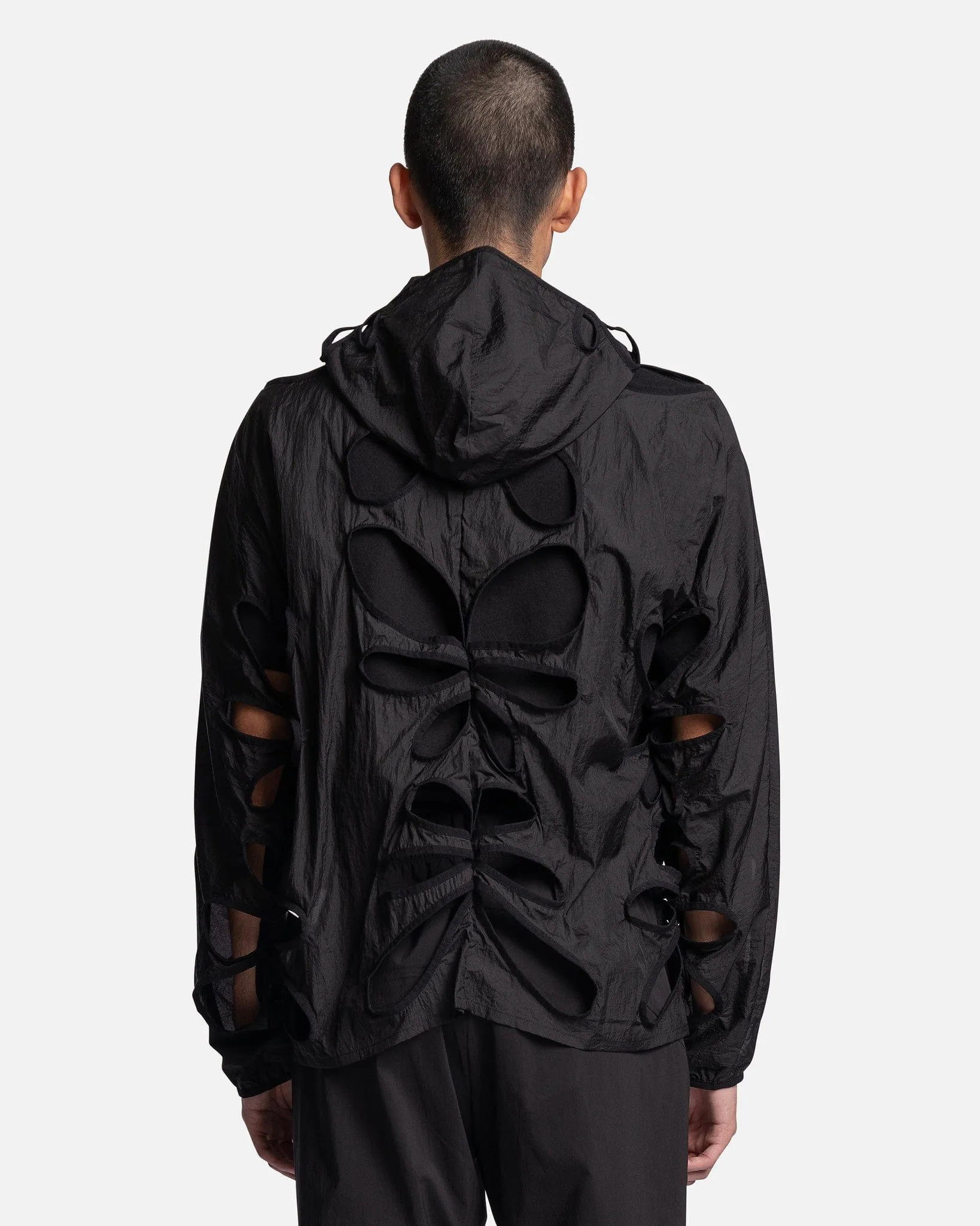 POST ARCHIVE FACTION (P.A.F) 5.0+ Technical Jacket Left in Black