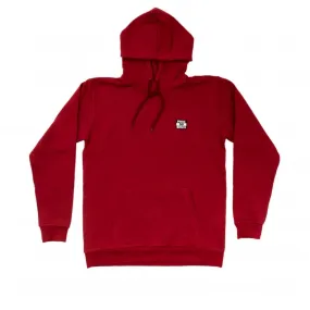 Post Details Post No Bills Pullover Hooded Sweatshirt (Burgundy)