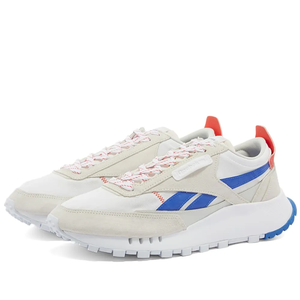 Reebok CL LegacyMorning Fog, Court Blue & Red