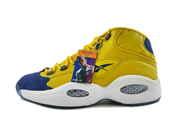 Reebok The Question Mid Yellow/Navy