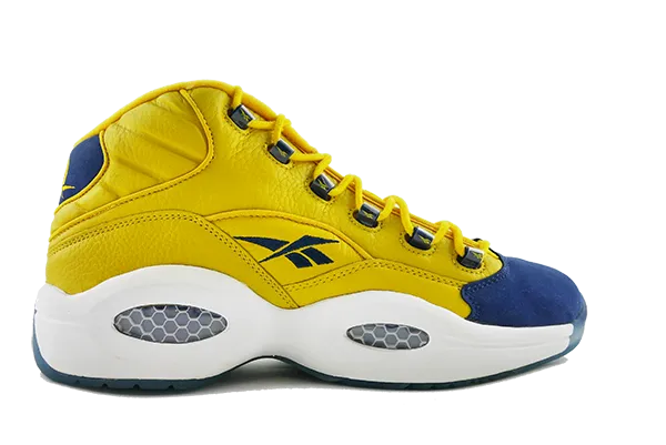 Reebok The Question Mid Yellow/Navy