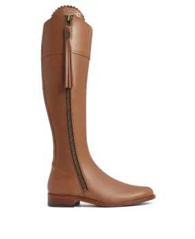 Regina Boot                             Tan Leather