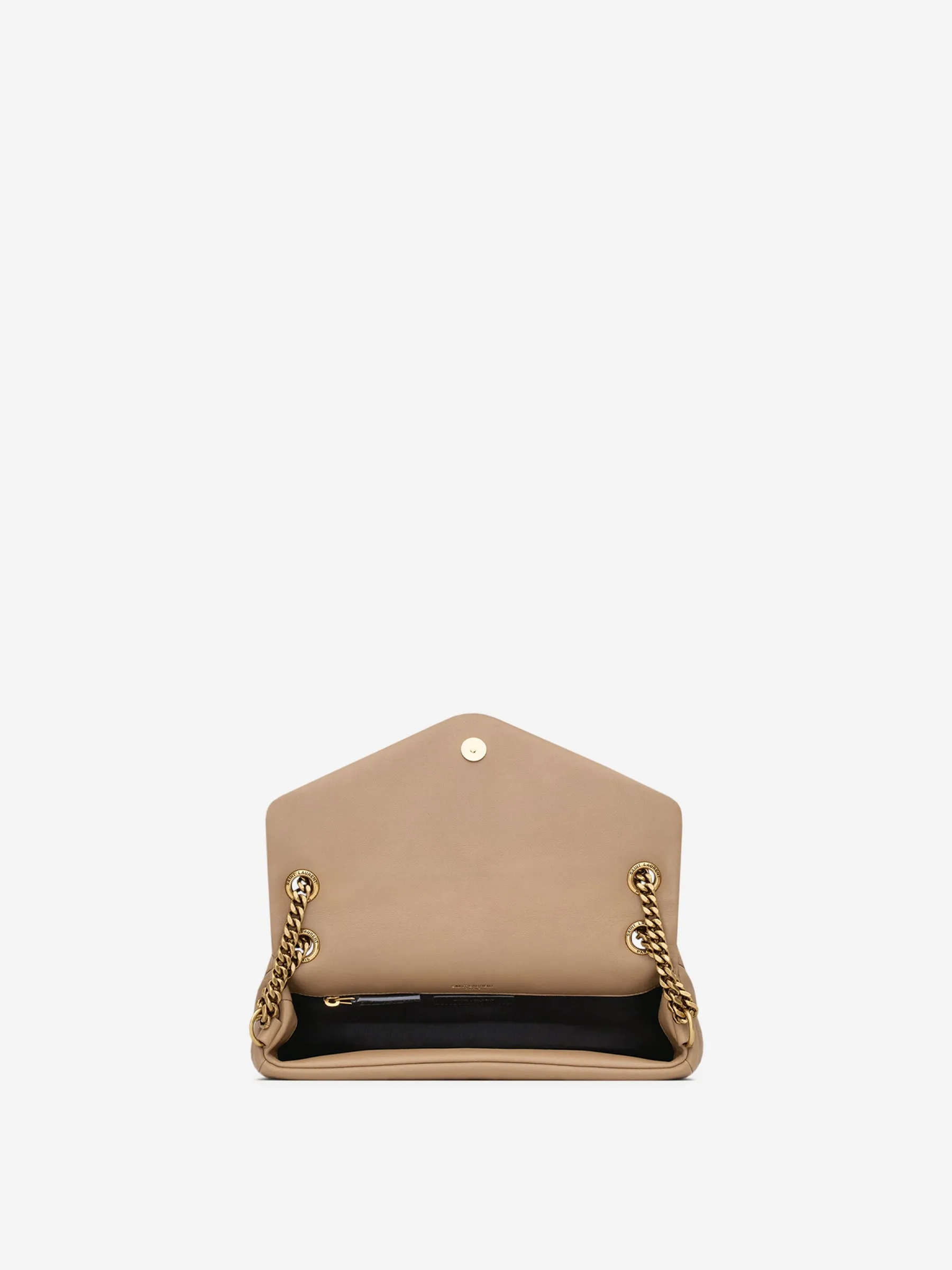 Saint Laurent Calypso Leather Shoulder Bag 