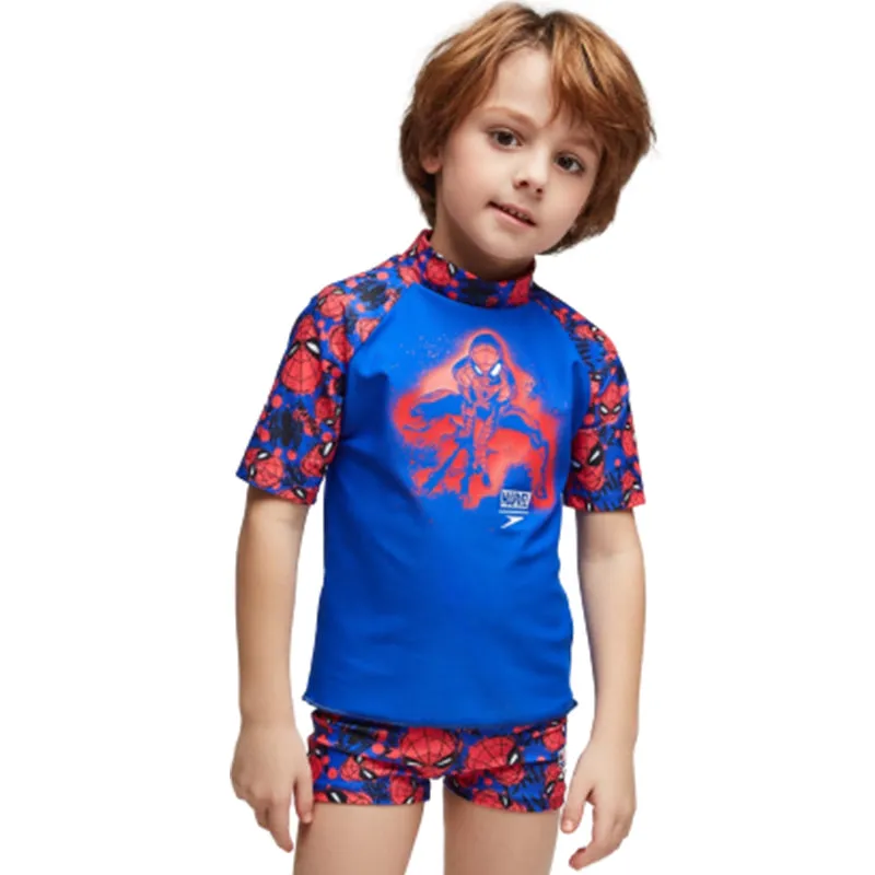 Speedo - Infants Marvel Spider-Man Sun Top - Red/Blue