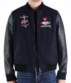 Spider-Man Homecoming NY Photocall Varsity Black Jacket