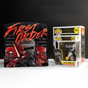 Star Wars Kylo Ren Rise of Skywalker Pop! Vinyl and Tee Set