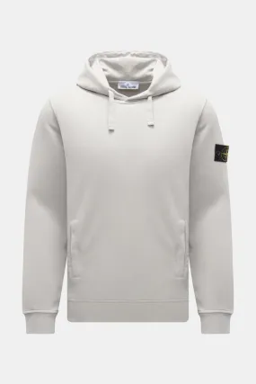 STONE ISLAND Hoodie 'Felpa' light grey