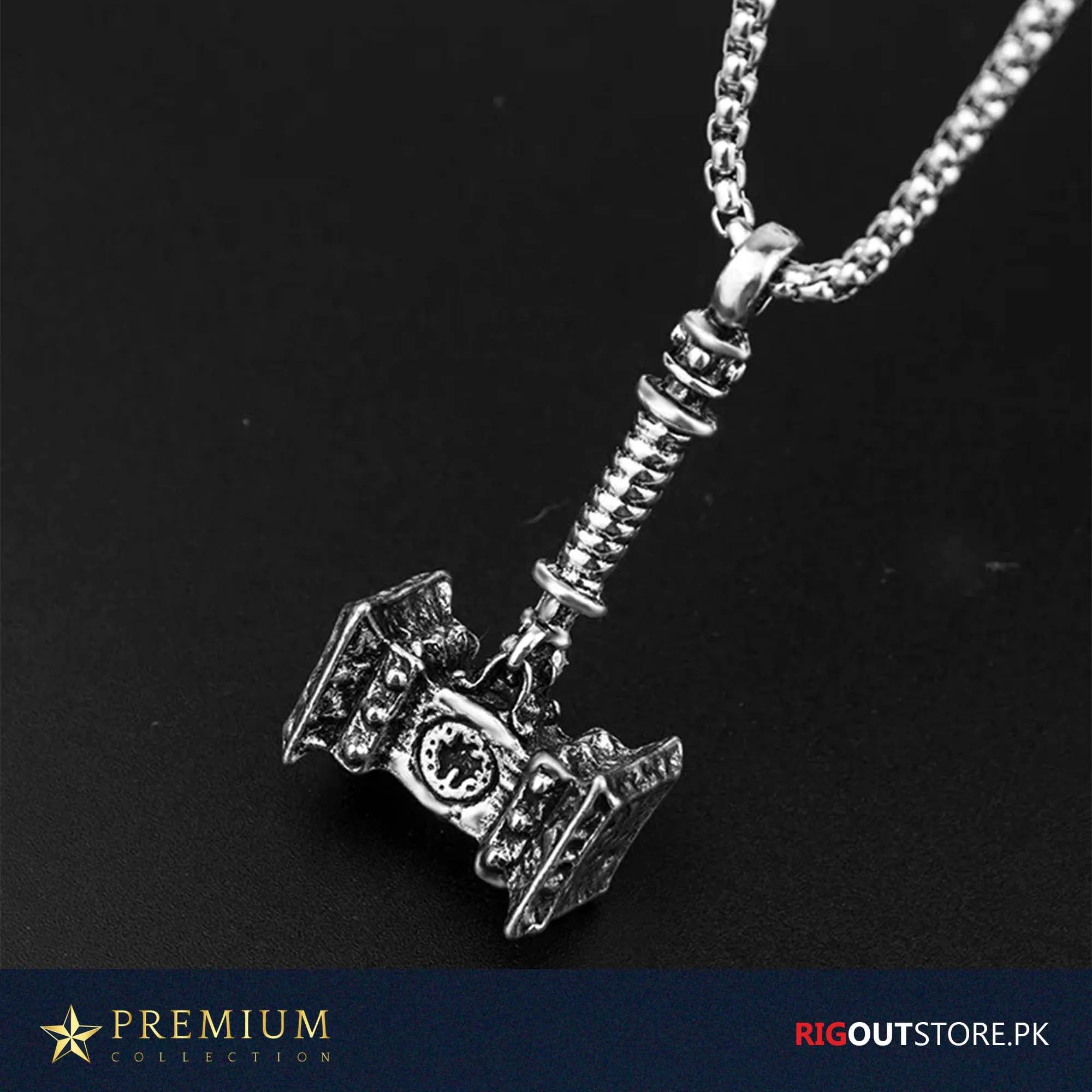 THOR Hammer Stainless Steel Necklace