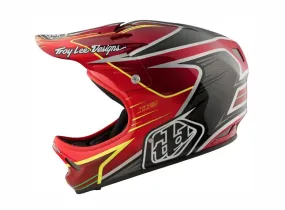 Troy Lee Designs D2 Pulse Full Face Helmet - Red