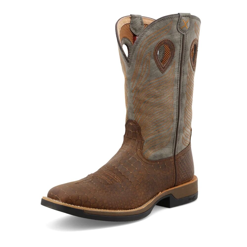 Twisted X Men's 12-in Tech X Western Boot in Brown