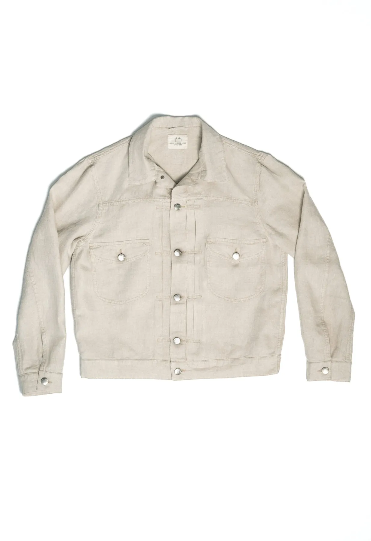 W10 Type II Linen Jacket Stone