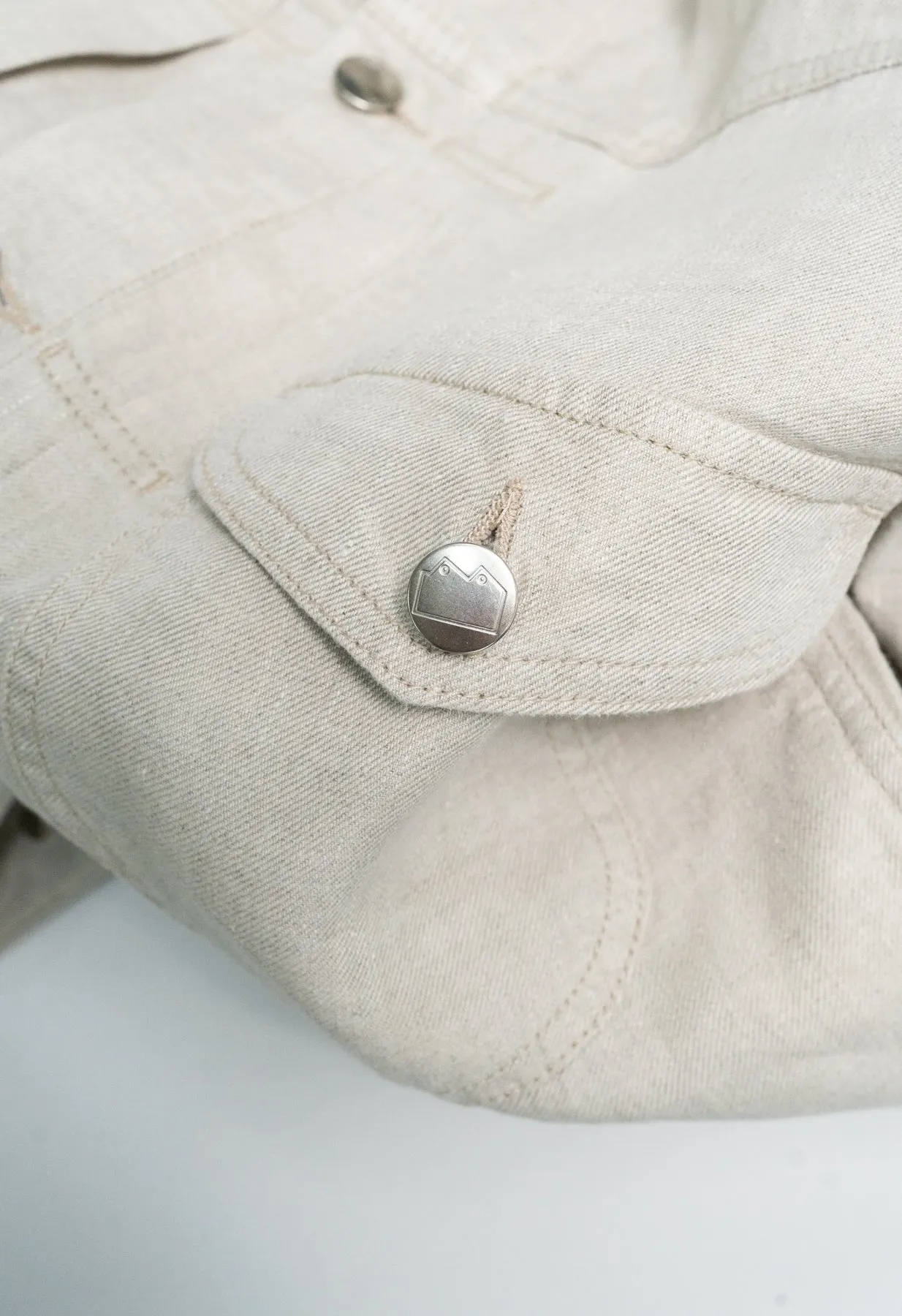 W10 Type II Linen Jacket Stone