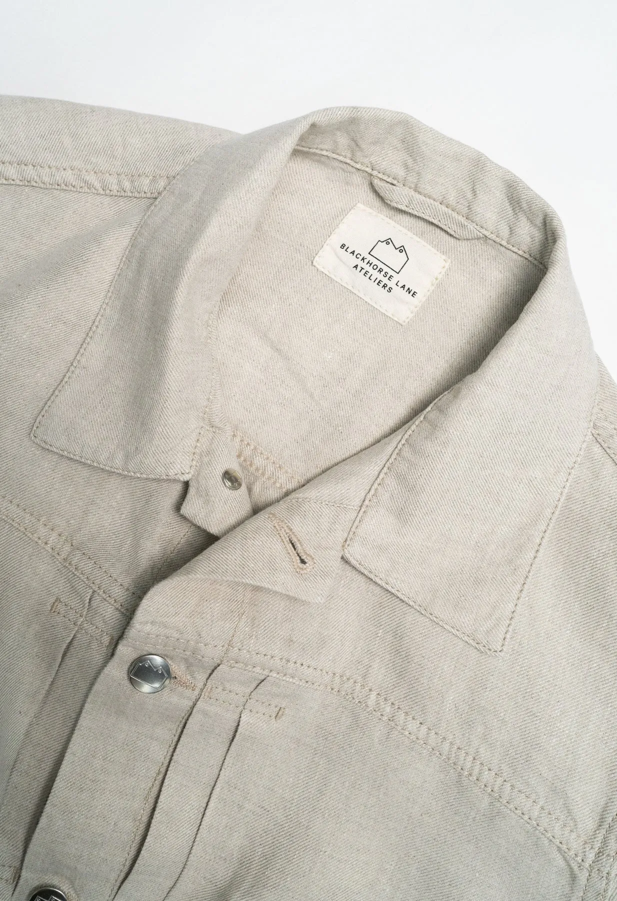 W10 Type II Linen Jacket Stone