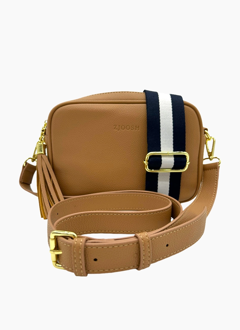 Zjoosh Ruby Sports Cross Body Bag - Caramel